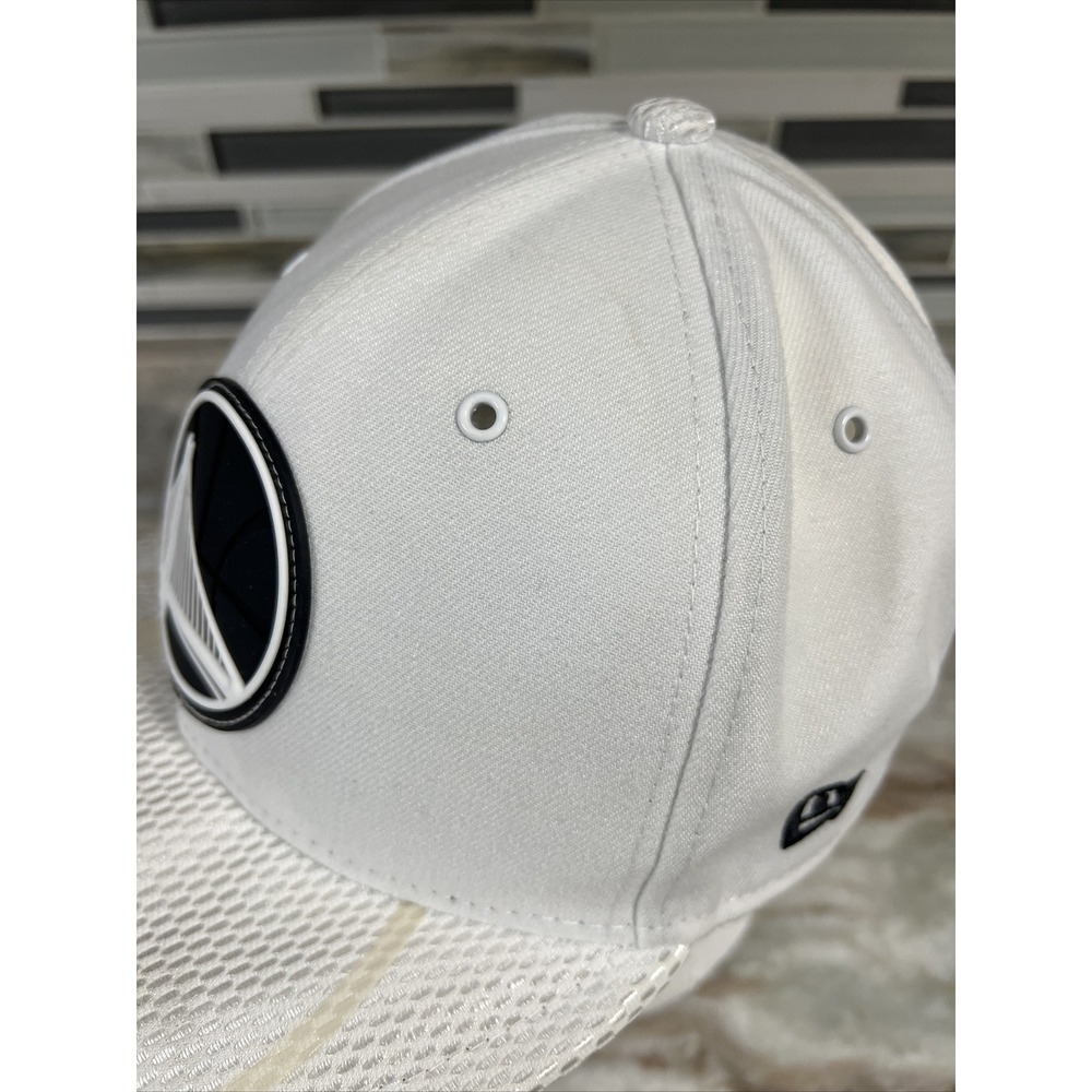 New Era Golden State Warriors "Strength In Numbers" Hat NBA White SnapBack - Picture 4 of 10